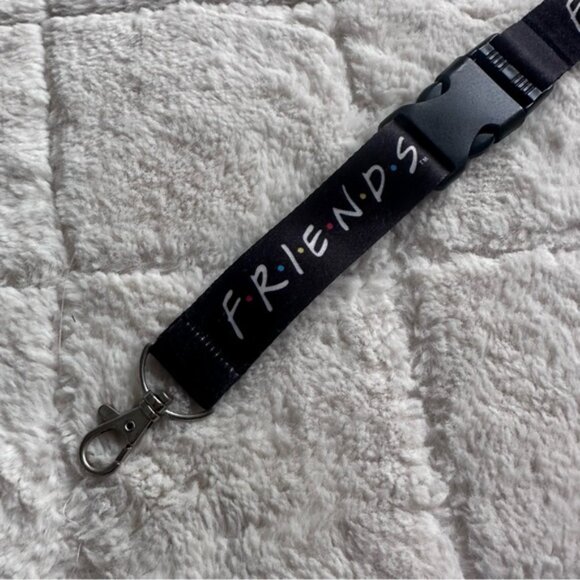Friends | "Friends" Lanyard for Keys, Breakaway Neck Lanyard with Lobster Clip - Picture 3 of 7